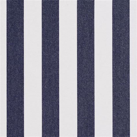 Dark Blue And White Beach Denim Stripe Upholstery Fabric Striped