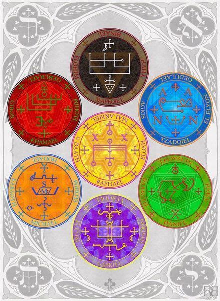 The Seals Of The Seven Archangels Seven Archangels Archangels 7