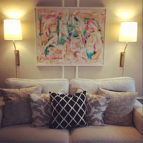 Wall sconces 7 inch, wall lamp with plug in cord, plug in wall sconce with dimmer switch, wall lights with fabric linen shade, wall lamps for bedroom, wall light fixtures reading room and hotel. plug-in wall sconces for over the couch? | Lights Please ...