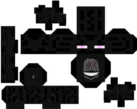 Minecraft Mutant Enderman Papercraft