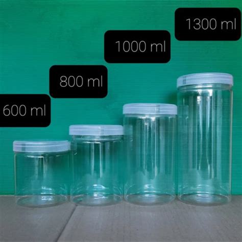 Jual Toples Tabung Silinder Cylinder Toples Plastik Bening 1000ml