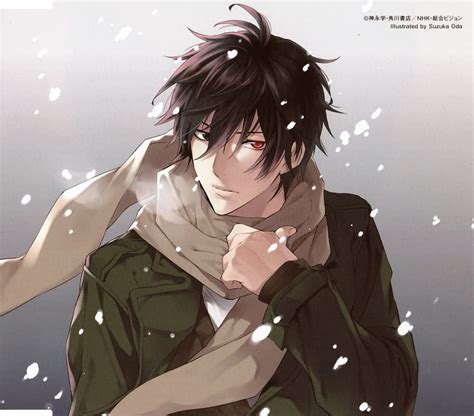 Anime Scarf Boy Snow Hd Wallpaper Peakpx