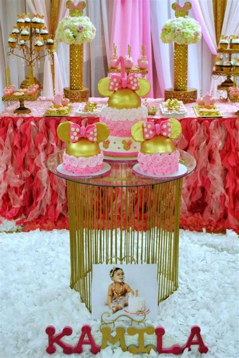 Dazzling Minnie Mouse Birthday Party - Birthday Party Ideas & Themes