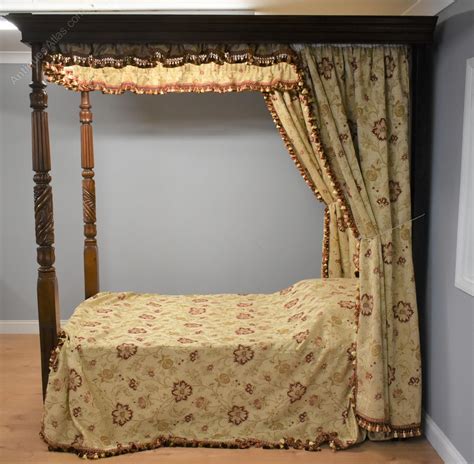 George Iv Mahogany Four Poster Bed Antiques Atlas