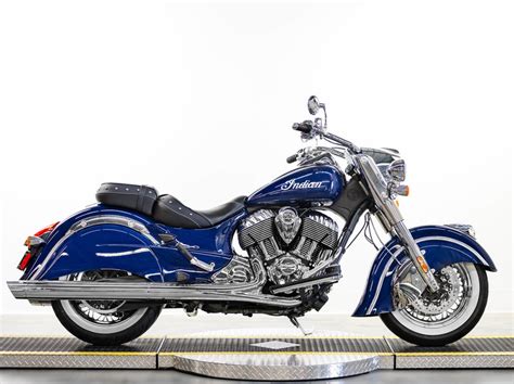 2014 Indian Chief Classic Springfield Blue Motorcycles For Sale