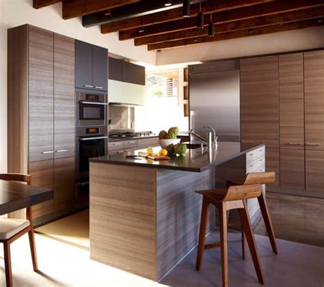 Trend Study Horizontal Grain Cabinets Make Kitchen Designs Modern