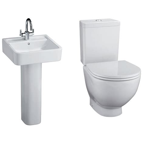Ideal Standard White Toilet And Basin Set