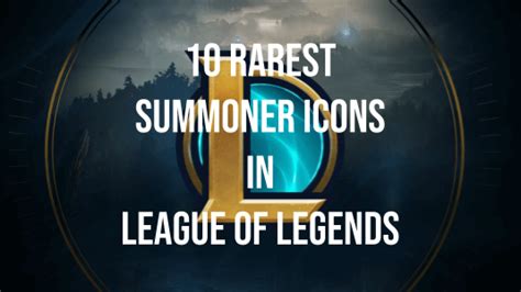 10 Rarest League Icons The Red Epic