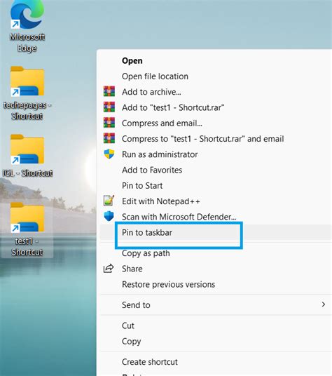 How To Pin A Folder To The Taskbar In Windows 11 Techepages