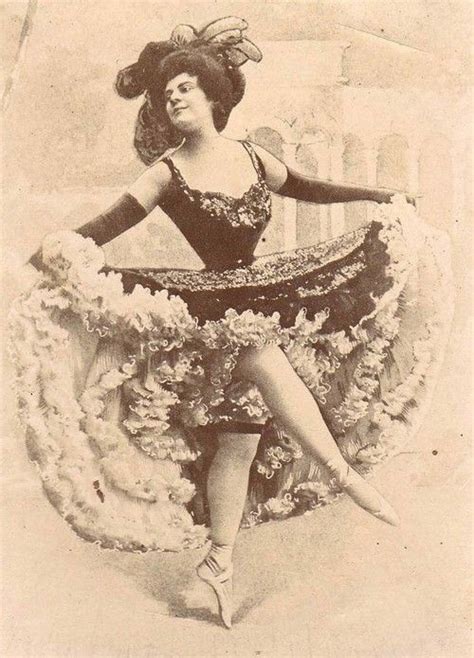 Can Can Dancer France 1900s Cabaret Vintage Vintage Burlesque