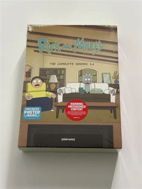 Rick And Morty The Complete Seasons 1 6 Dvd New Sealed Eur 2306