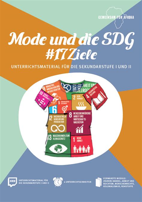 For each goal, iso has identified the standards that make the most significant contribution. Mode und die SDG#17 Ziele | Portal Globales Lernen