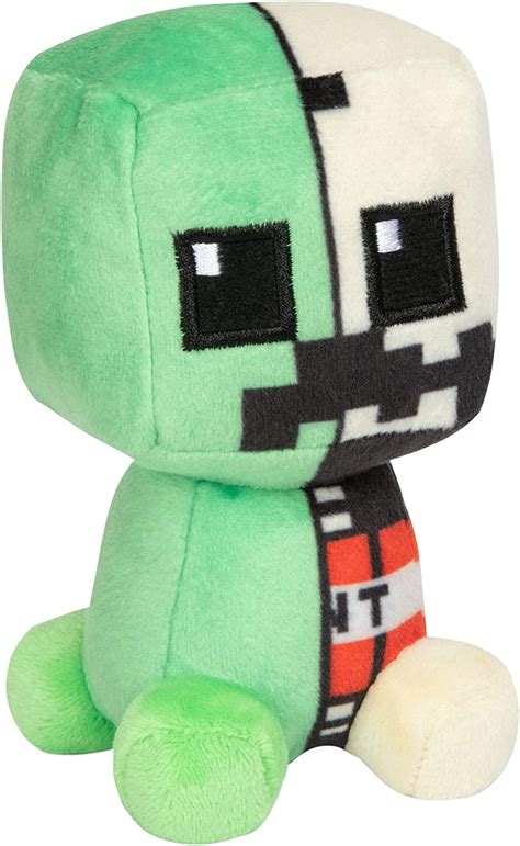 Buy Jinx Minecraft Mini Crafter Creeper Anatomy Plush Stuffed Toy