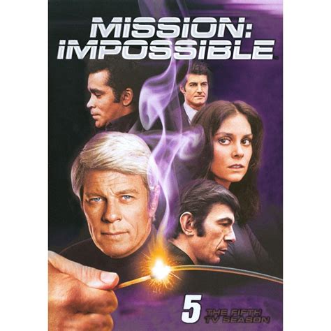 Mission Impossible The Fifth Tv Season Dvd In 2021 Mission