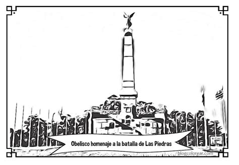 El obelisco de maracay también conocido como redoma del obelisco u obelisco de san jacinto por el lugar donde se ubica, es el nombre que recibe un monumento localizado entre la avenida bolívar y la avenida maracay y a un lado del parque de ferias de san jancinto y el kartódodromo. Uruguay monumentos Artigas para colorear - Colorear dibujos infantiles