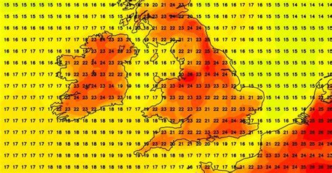 Met Eireann In New Heatwave Update As Maps Give Date Much Warmer