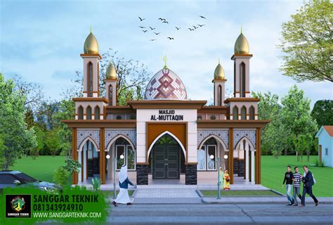 Desain Pagar Masjid Modern Kiamedia