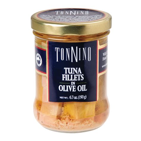 Tonnino Tuna Fillets In Olive Oil 67 Oz Jar Nassau Candy