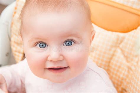 Blue Eyed Baby Stock Photo Image Of Face Care Blue 53629594
