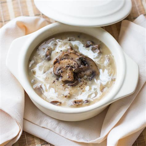 Creamy Beef Mushroom And Wild Rice Soup Czech In The Kitchen