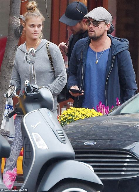 Leonardo Dicaprio And Girlfriend Nina Agdal On Romantic Stroll In New