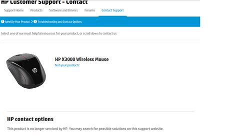 Solved Scrolling Not Working On Wireless Mouse X3000 Hp Support