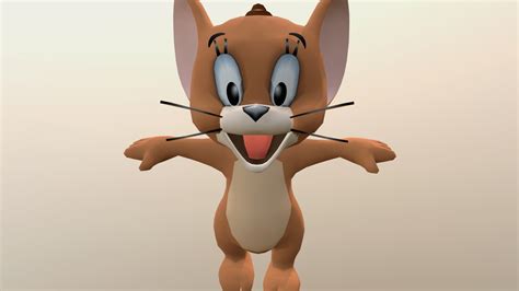 Jerry The Tom And Jerry Show Download Free 3d Model By Mbx