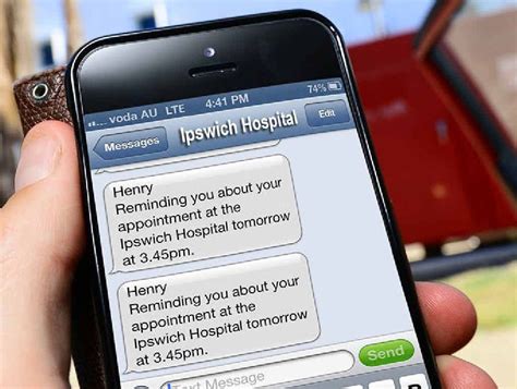 How to send an appointment reminder by sms you can create a simple excel sheet with the details of each appointment and then send a merged text message to each person with just a few clicks. Hospital to send SMS reminders | Queensland Times