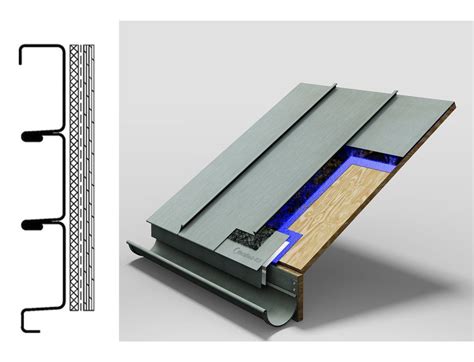 Zinc is a useful roofing material for car ports and garages. Roof Panels - Standing Seam Panels from MetalTech Global ...