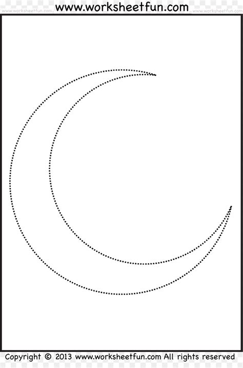 Detail Buku Mewarnai Lingkaran Bulan Sabit Gambar Png