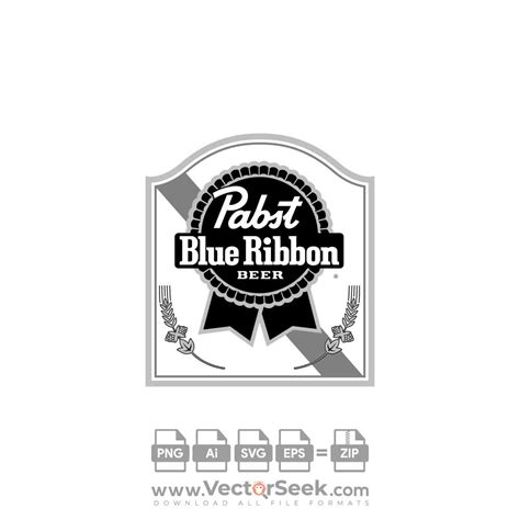Pabst Blue Ribbon Logo Vector Ai Png Svg Eps Free Download