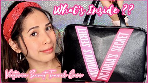 Whats In My Victoria Secret Jet Setter Travel Case Youtube