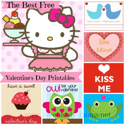 Maybe you would like to learn more about one of these? Free Printable Valentines Day Card Roundup - Sweet Deals 4 Moms