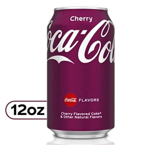 Cherry Coke Soda 12 Fl Oz Cans 12 Pack Echo Sales Canada