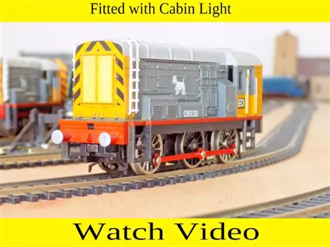 Hornby ‘oo Gauge Br Class 08 Diesel Shunter 0 6 0 ‘scotty With Cab