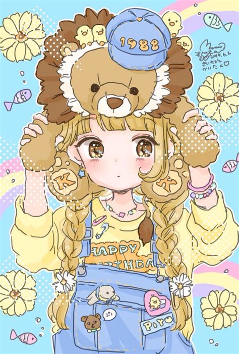 Lion Girl Art By Manamoko Manamoko Kawaii Anime Anime Child