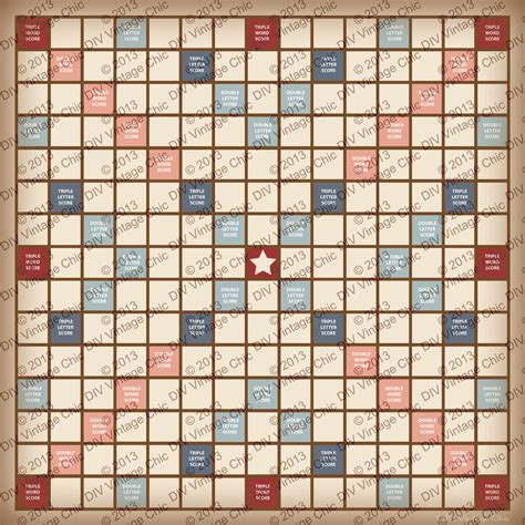 Template Free Printable Scrabble Board Templatevercelapp