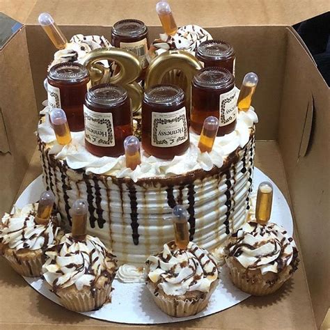 Looking for the best 80th birthday cake ideas? Hennessy cake | Alcohol birthday cake, Alcohol cake, 21st ...