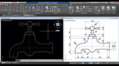 50 Autocad 2d And 3d Practice Drawings Pdf Pics Drawing 3d Easy