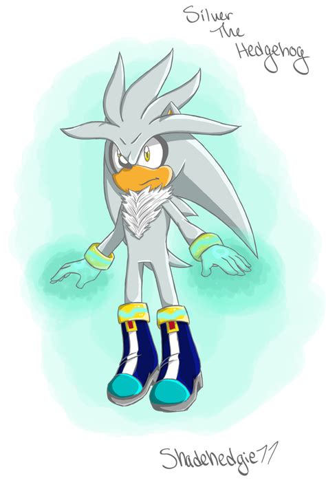 Quick Draw Silver The Hedgehog By Shadehedgie77 On Deviantart