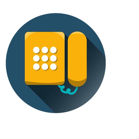 Wall Telephone Round Icon Transparent Png And Svg Vector File