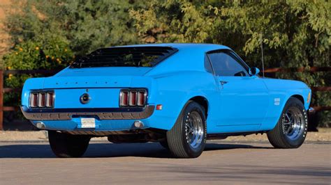 1970 ford mustang boss 429 fastback at glendale 2021 as s113 mecum auctions