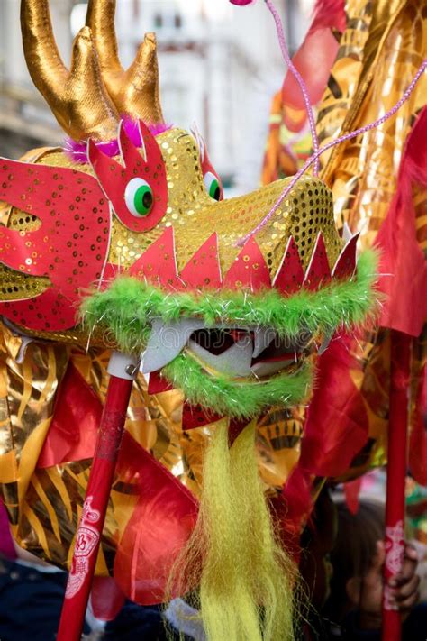 Festivities To Celebrate Chinese New Year In London For Year Of Editorial Image Image Of Asian