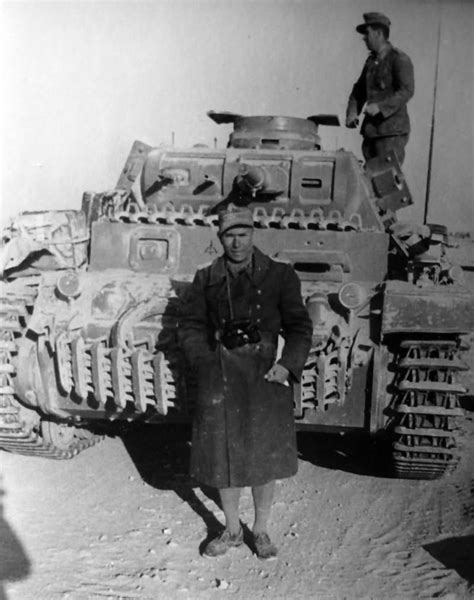 Panzerbefehlswagen Iii Ausf E Of The 8 Panzer Regiment Dak Front