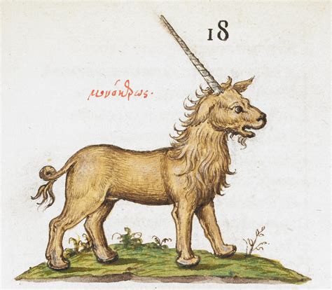 How Many Horns Does A Unicorn Have Medieval Manuscripts Blog