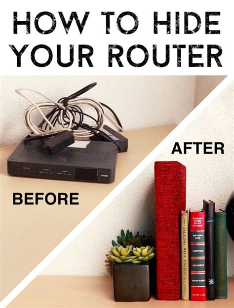 Heres How To Hide Your Router In The Chicest Way Hide Cords Hide