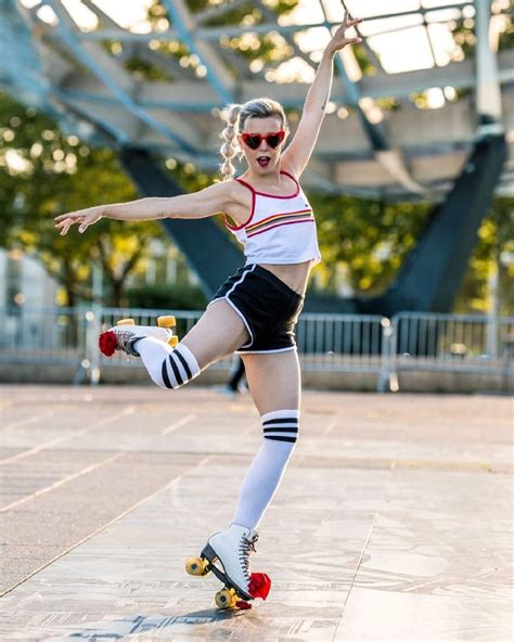 Roller Skates Fashion Quad Roller Skates Indie Outfit Inspo Skate Photography Roller Skating