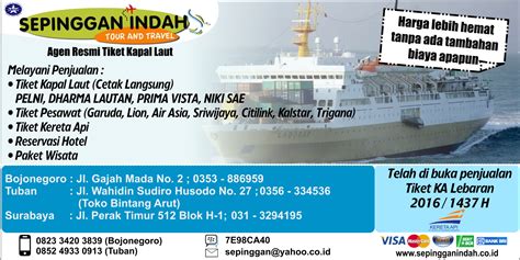 Tiket Kapal Laut Surabaya Lombok Homecare24