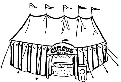 Circus Tent Drawing At Getdrawings Free Download