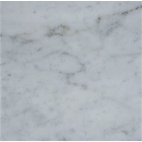 Trafficmaster grey marble 12 in width x length 0 080. MSI Carrara White 18 in. x 18 in. Polished Marble Floor ...